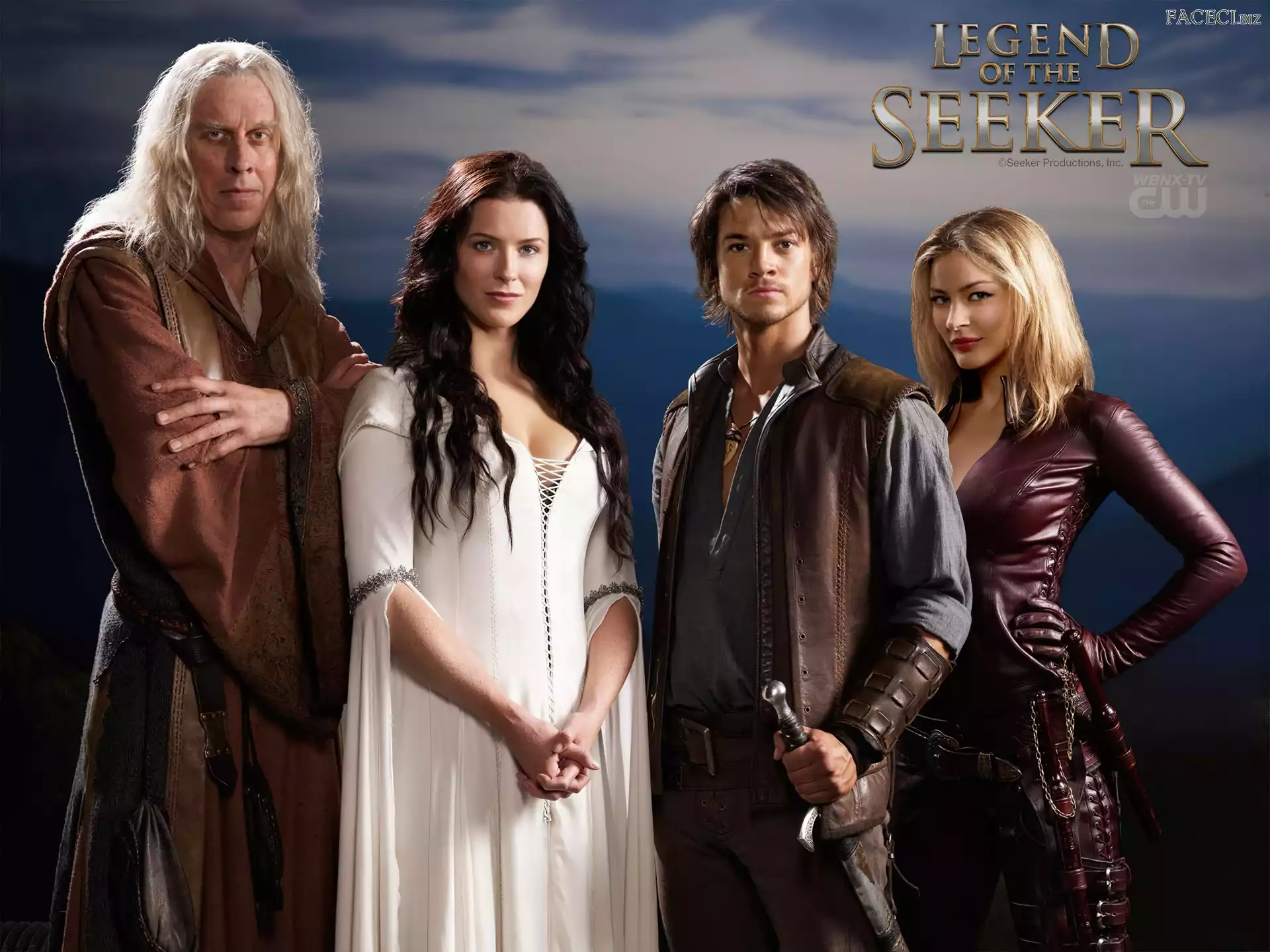 Tabrett Bethell, Bruce Spence, Miecz Prawdy, Legend of the Seeker, Bridget Regan, Craig Horner